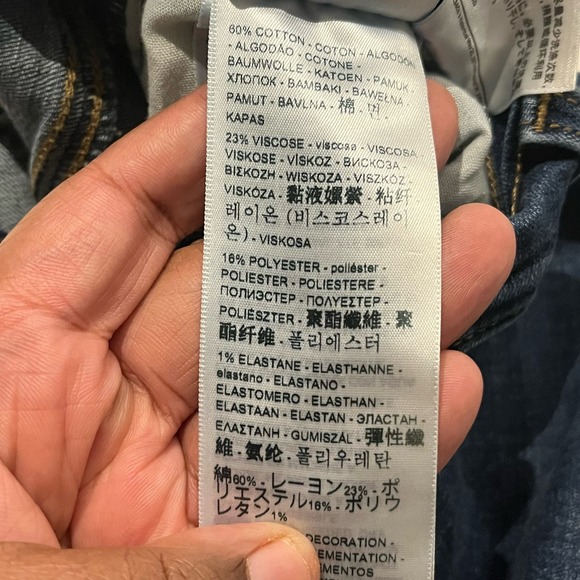 Levi’s Women’s 26 Mid Length Blue Shorts Jean Denim - Picture 6 of 11